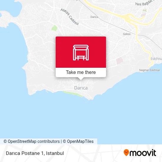 Darıca Postane 1 map