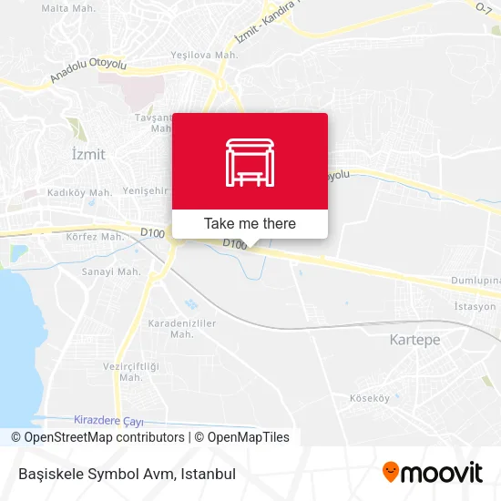 Başiskele Symbol Avm map