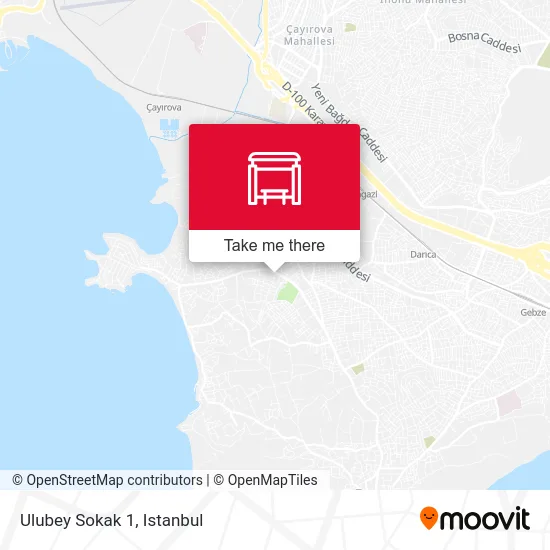 Ulubey Sokak 1 map