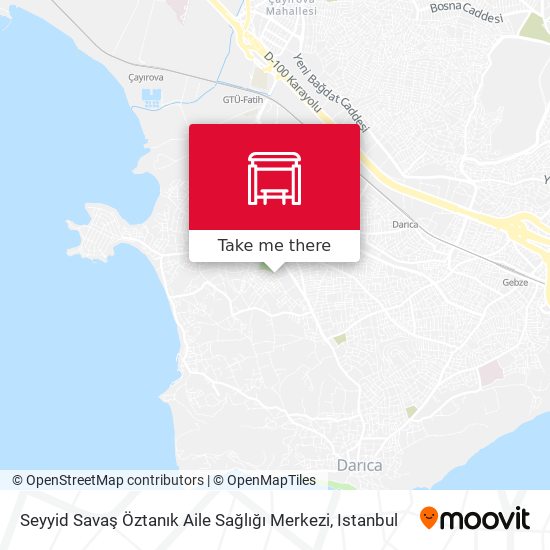 Seyyid Savaş Öztanık Aile Sağlığı Merkezi map