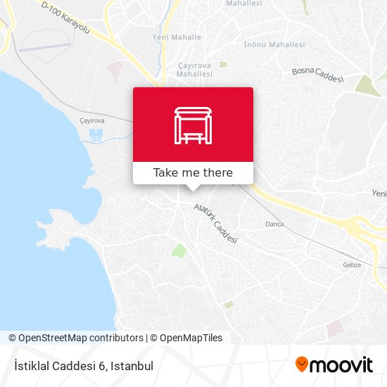 İstiklal Caddesi 6 map