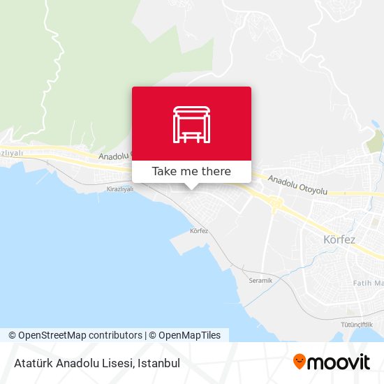 Atatürk Anadolu Lisesi map