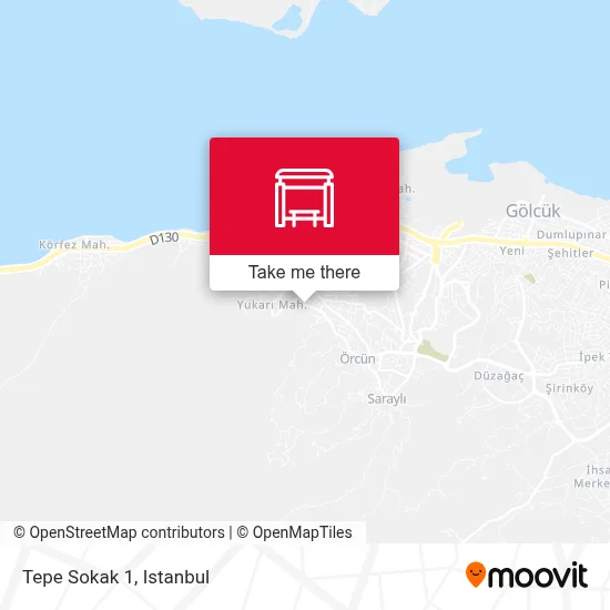 Tepe Sokak 1 map
