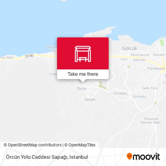 Örcün Yolu Caddesi Sapağı map