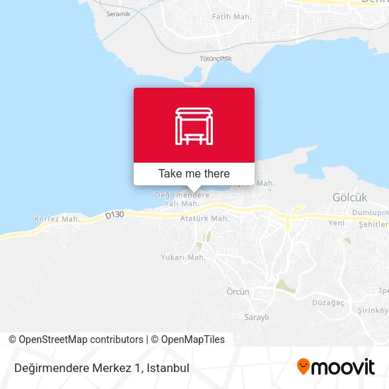 Değirmendere Merkez 1 map