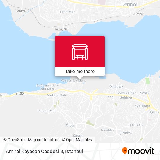 Amiral Kayacan Caddesi 3 map
