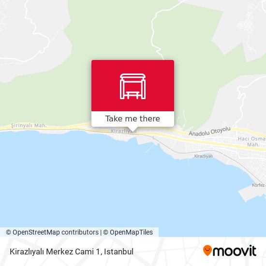 Kirazlıyalı Merkez Cami 1 map