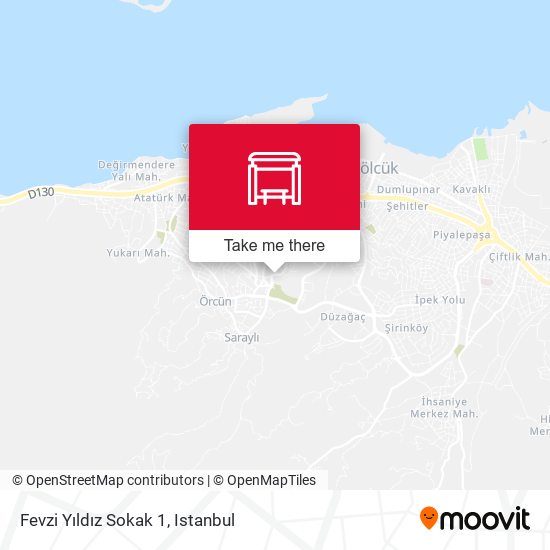 Fevzi Yıldız Sokak 1 map