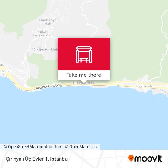 Şirinyalı Üç Evler 1 map