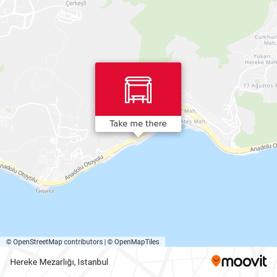 Hereke Mezarlığı map