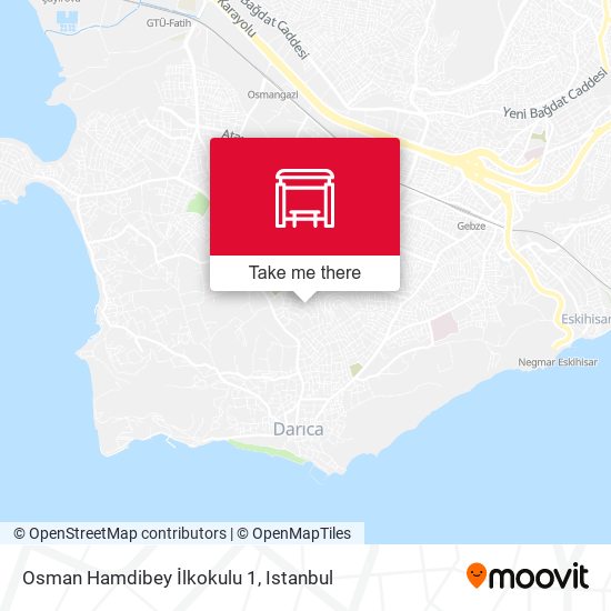 Osman Hamdibey İlkokulu 1 map