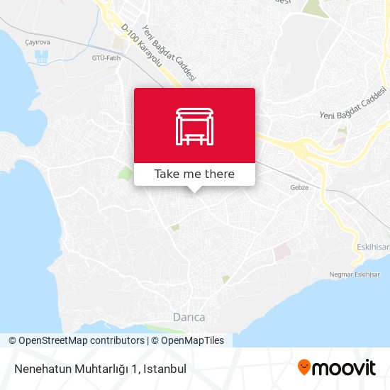 Nenehatun Muhtarlığı 1 map