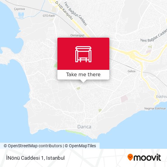 İNönü Caddesi 1 map