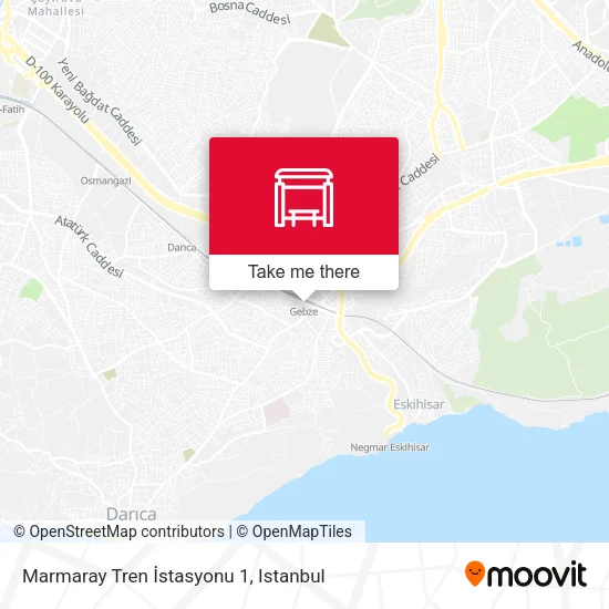 Marmaray Tren İstasyonu 1 map