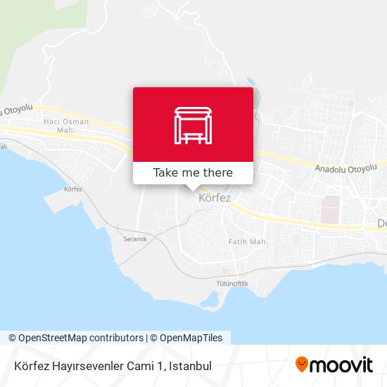 Körfez Hayırsevenler Cami 1 map