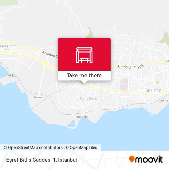 Eşref Bitlis Caddesi 1 map
