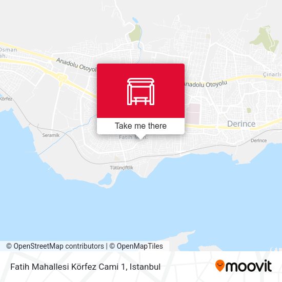 Fatih Mahallesi Körfez Cami 1 map