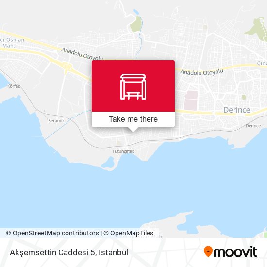 Akşemsettin Caddesi  5 map