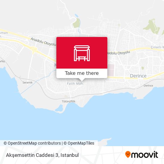 Akşemsettin Caddesi  3 map