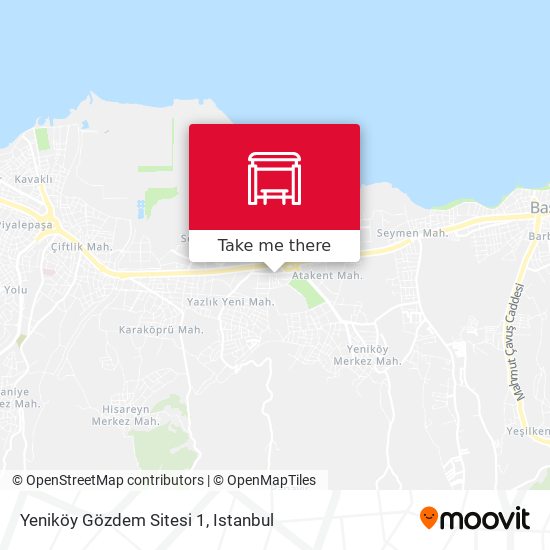 Yeniköy Gözdem Sitesi 1 map