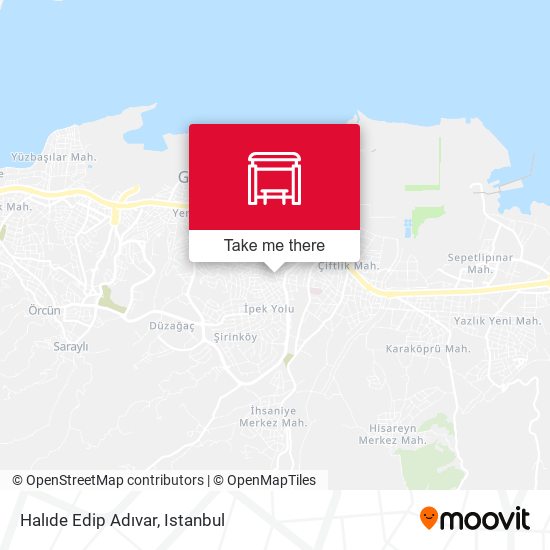 Halıde Edip Adıvar map