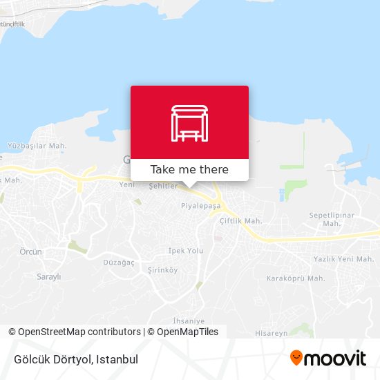 Gölcük Dörtyol map