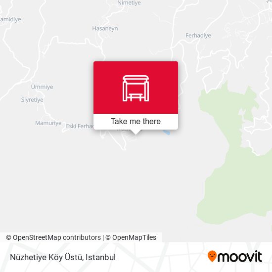 Nüzhetiye Köy Üstü map