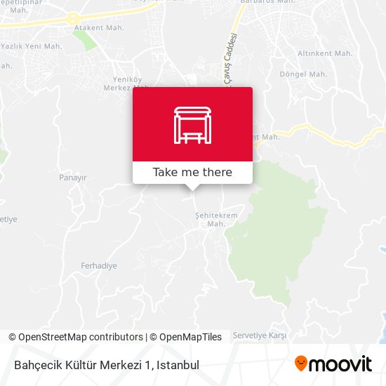Bahçecik Kültür Merkezi 1 map