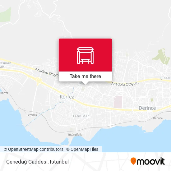 Çenedağ Caddesi map