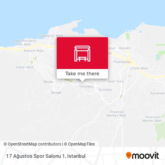 17 Ağustos Spor Salonu 1 map