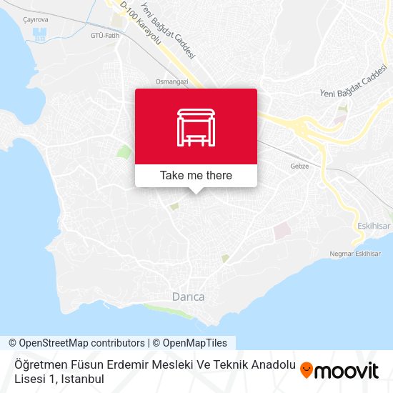 Öğretmen Füsun Erdemir Mesleki Ve Teknik Anadolu Lisesi 1 map