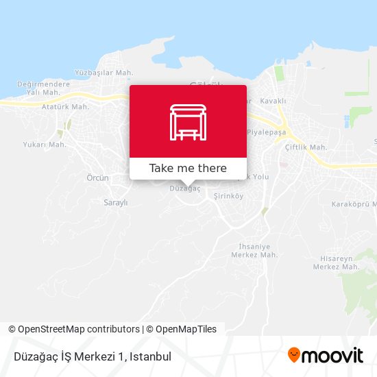 Düzağaç İŞ Merkezi 1 map