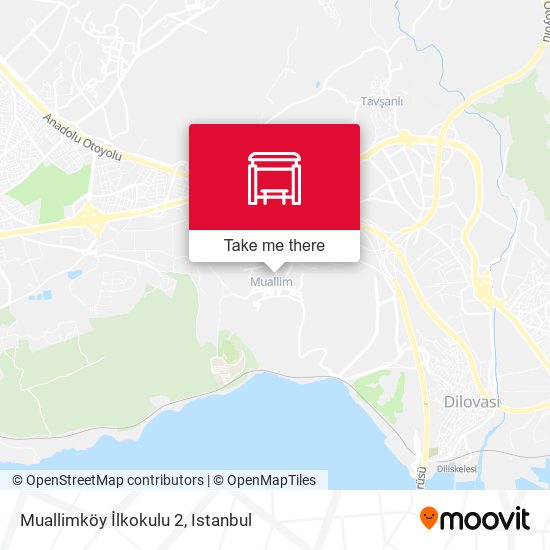 Muallimköy İlkokulu 2 map