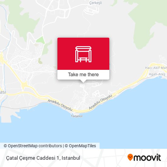 Çatal Çeşme Caddesi 1 map