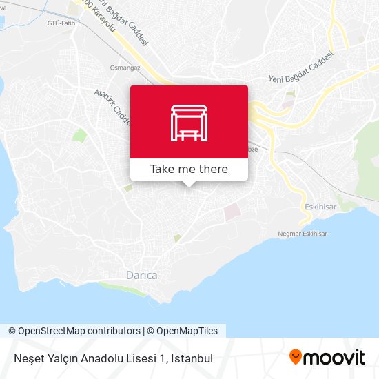 Neşet Yalçın Anadolu Lisesi 1 map
