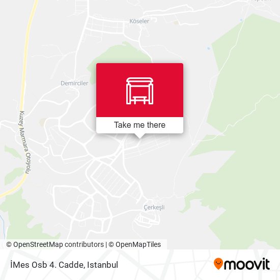 İMes Osb 4. Cadde map