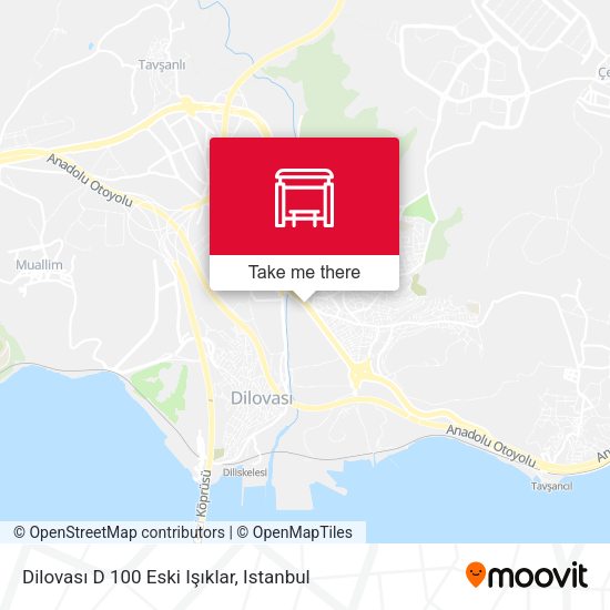 Dilovası D 100 Eski Işıklar map