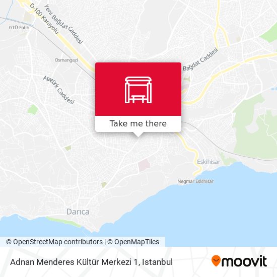 Adnan Menderes Kültür Merkezi 1 map