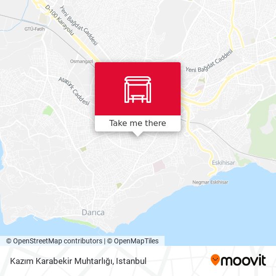 Kazım Karabekir Muhtarlığı map