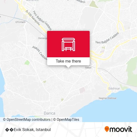 ��Evik Sokak map