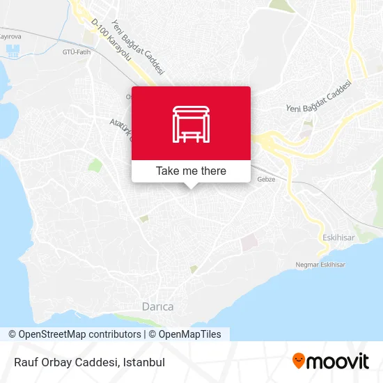 Rauf Orbay Caddesi map
