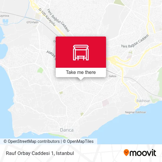 Rauf Orbay Caddesi 1 map