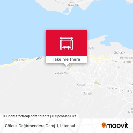 Gölcük Değirmendere Garaj 1 map