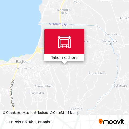 Hızır Reis Sokak 1 map