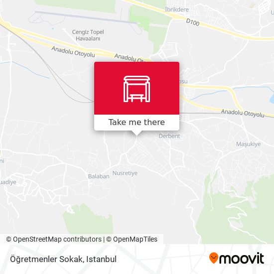 Öğretmenler Sokak map