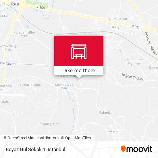 Beyaz Gül Sokak 1 map