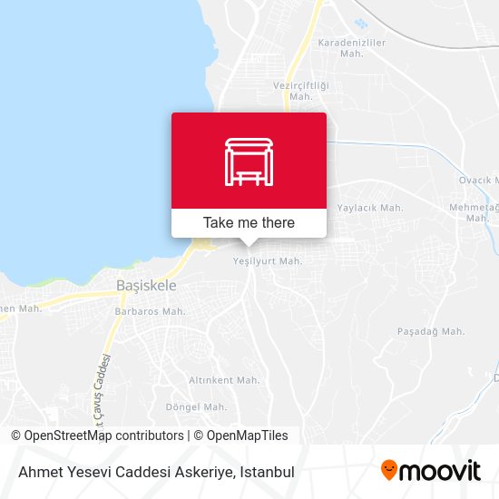 Ahmet Yesevi Caddesi Askeriye map