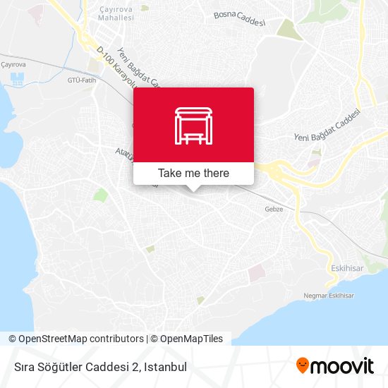 Sıra Söğütler Caddesi 2 map