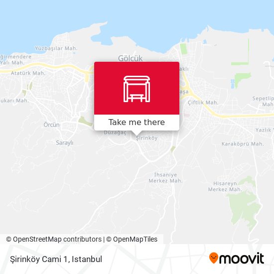 Şirinköy Cami 1 map