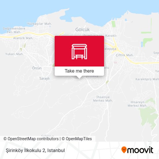 Şirinköy İlkokulu 2 map